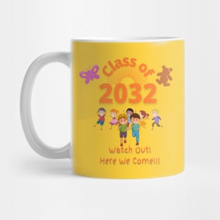 Class of 2032 School Kids Mug